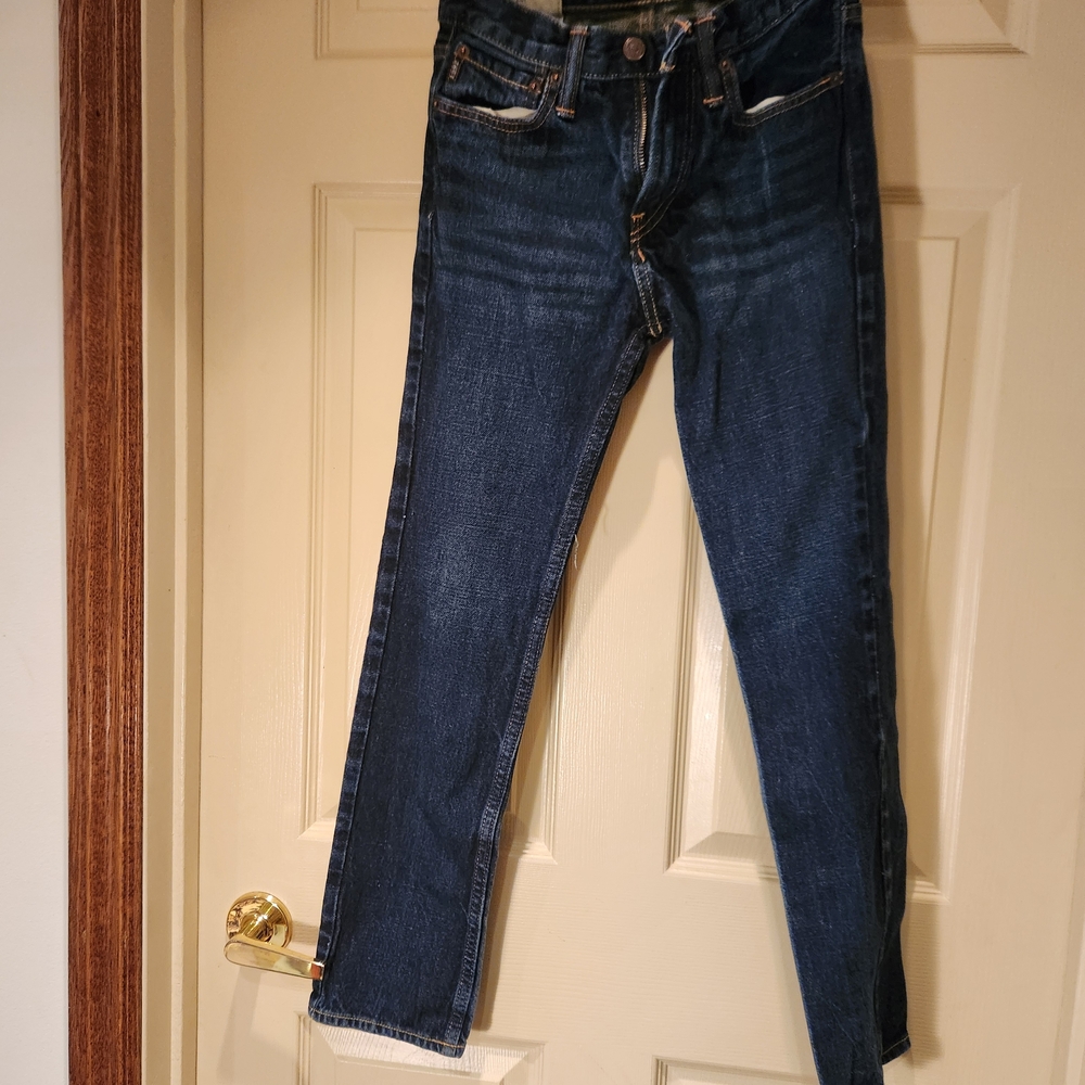 Abercrombie & Fitch Kids Dark Blue Slim Jeans